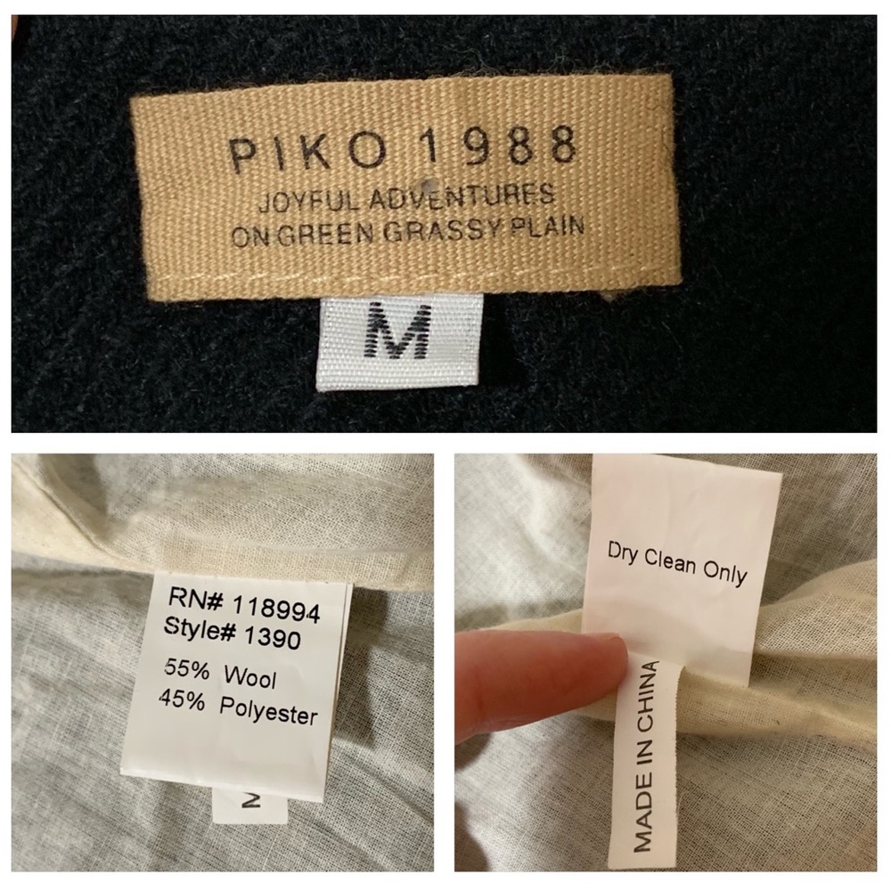 Piko 1988 Cropped Wool Blend Jacket - Picture 7 of 7